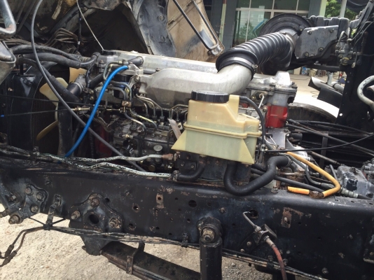 รถ12ล้อHinoโปรเฟีย2เพลา 240แรงติดเครนUNIC500ท้องV6ปลอก5ชัก