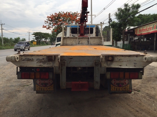 รถ12ล้อHinoโปรเฟีย2เพลา 240แรงติดเครนUNIC500ท้องV6ปลอก5ชัก