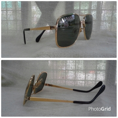 แว่นตาเยอรมันโกลด์ฟิลด์ยุค '70s  ซุปเปอร์เก่าเก็บ!  Vintage METZLER handmade in Germany  14K