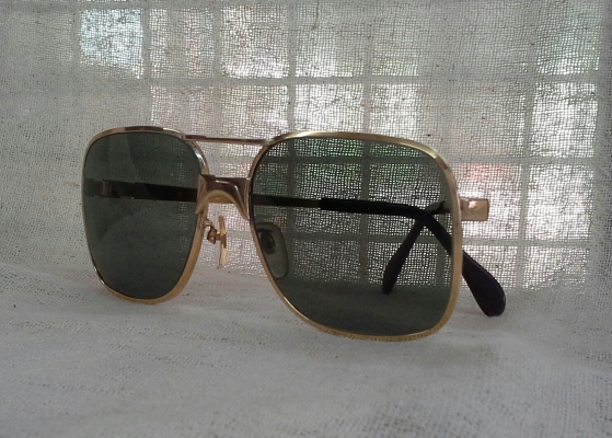 แว่นตาเยอรมันโกลด์ฟิลด์ยุค '70s  ซุปเปอร์เก่าเก็บ!  Vintage METZLER handmade in Germany  14K
