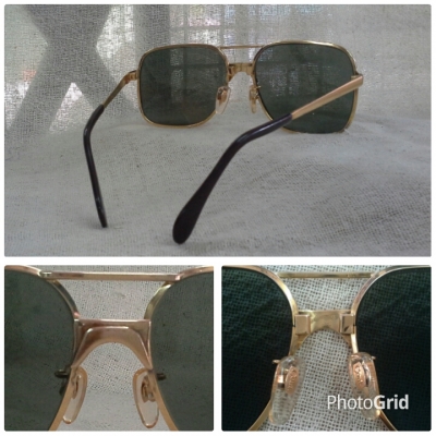 แว่นตาเยอรมันโกลด์ฟิลด์ยุค '70s  ซุปเปอร์เก่าเก็บ!  Vintage METZLER handmade in Germany  14K