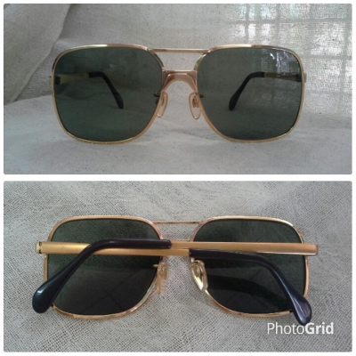 แว่นตาเยอรมันโกลด์ฟิลด์ยุค '70s  ซุปเปอร์เก่าเก็บ!  Vintage METZLER handmade in Germany  14K
