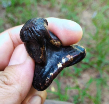 พระปิดตาองค์ใหญ่ หลวงพ่อครนสายใต้ เนื้อว่านปิดทอง ใหญ่ๆ ครับ