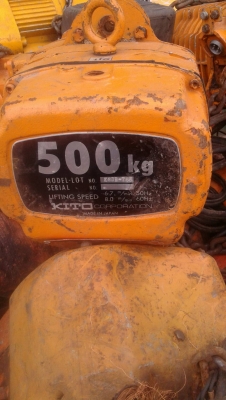 ขาย รอกโช่ไฟฟ้า KITO แบบสาวขึ้นลง จำนวนมาก ขนาดตั้งแต่ 500 กิโล1,000 กิโล1,500 กิโลมี ถึง 50 ตันครับ ราคา13,000-38,000-500,000