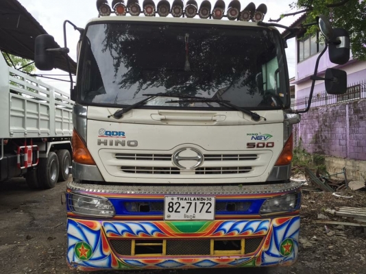 ขาย HINO 10 ล้อ 2 เพลาดั้ม FM2P 360 CNG ห้างแท้ ปี2555
