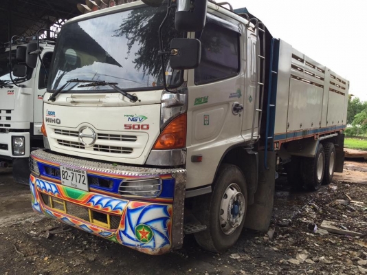 ขาย HINO 10 ล้อ 2 เพลาดั้ม FM2P 360 CNG ห้างแท้ ปี2555