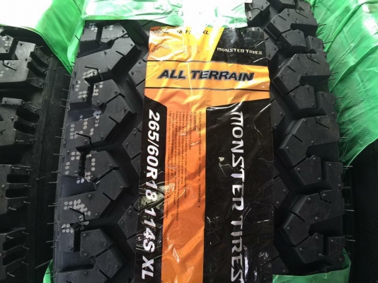 ยางใหม่ ขอบ 18  ดอกAT