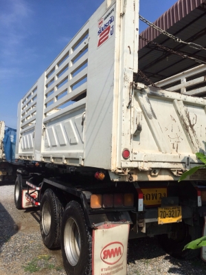 ขายแม่-ลูก344แรงซีรี่ส์500มี2พ่วงปี54กับปี57 สภาพสวยมากไมล์วิ่งน้อย สีเดิมๆจากห้าง ดั๊มพ์สามมิตรลอนเฉียงลูกสามคานแท้