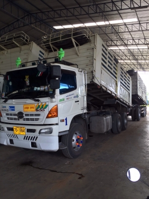 ขายแม่-ลูก344แรงซีรี่ส์500มี2พ่วงปี54กับปี57 สภาพสวยมากไมล์วิ่งน้อย สีเดิมๆจากห้าง ดั๊มพ์สามมิตรลอนเฉียงลูกสามคานแท้