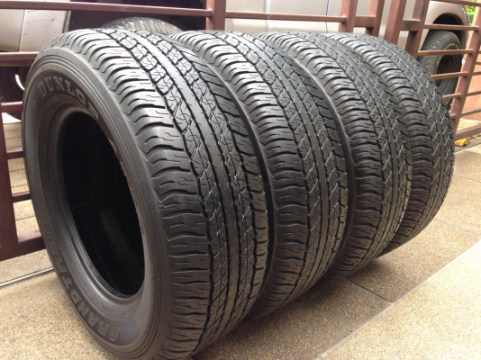 ยาง Dunlop 265 65 17 ปลายปี15 ดอกเต็ม ราคาไม่แพง