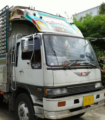 สิบล้อ ฮีโน่ FL3M 240ปี39 เครืองเกียร์เดิมๆ เพาเดียว ช่วงยาว6.50ม สภาพดีสวยเดิมๆพร้อมใช้งาน ทะเบียนพร้อมโอน