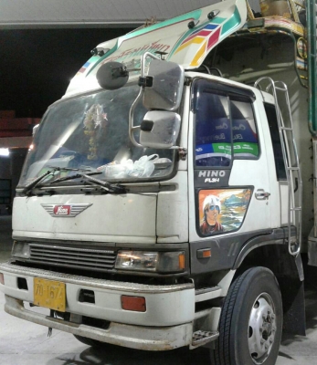 สิบล้อ ฮีโน่ FL3M 240ปี39 เครืองเกียร์เดิมๆ เพาเดียว ช่วงยาว6.50ม สภาพดีสวยเดิมๆพร้อมใช้งาน ทะเบียนพร้อมโอน