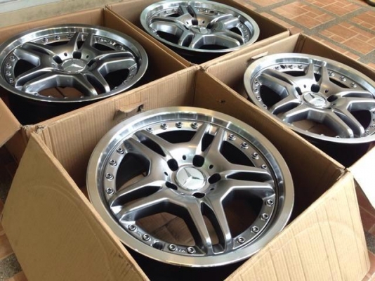 ล้อลาย AMG ขอบ17 สภาพสวย ไม่มีซ่อม ราคาไม่แพง