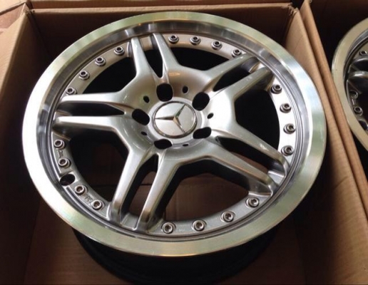 ล้อลาย AMG ขอบ17 สภาพสวย ไม่มีซ่อม ราคาไม่แพง