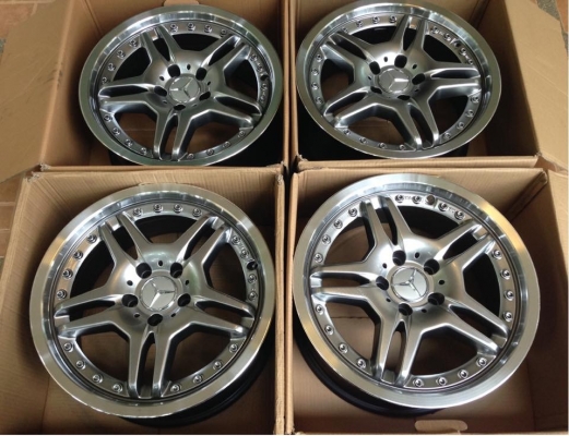 ล้อลาย AMG ขอบ17 สภาพสวย ไม่มีซ่อม ราคาไม่แพง