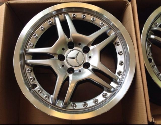 ล้อลาย AMG ขอบ17 สภาพสวย ไม่มีซ่อม ราคาไม่แพง