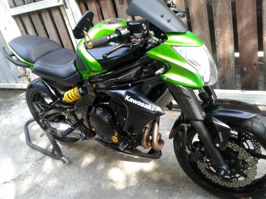 ER6N จดปี2012 โฉมปี2013 ABS รถมือเดียว สีเดิม ไมล์ 23,xxx โล แท้ไม่มีกรอ ของแต่งแน่น ER6N จดปี2012 โฉมปี2013 ABS รถมือเดียว สีเดิม ไมล์ 23,xxx โล แท้ไม่มีกรอ ของแต่งแน่น