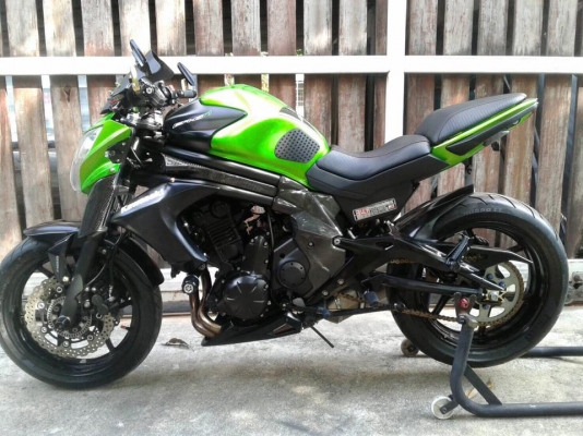 ER6N จดปี2012 โฉมปี2013 ABS รถมือเดียว สีเดิม ไมล์ 23,xxx โล แท้ไม่มีกรอ ของแต่งแน่น