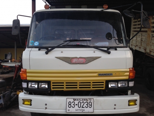 หกล้อใหญ่ ติดเครน TADANO 4.6ตัน เครื่องHO7C 195แรงม้า