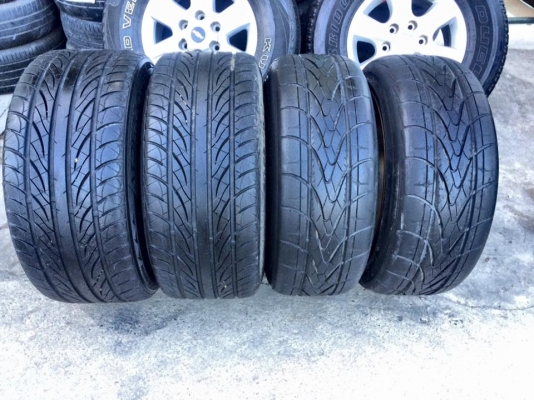 (มือ2)LENSO.spec-G ขอบ17"ใส่6รู น8.5"ออฟ25/ล9.5"ออฟ20+ยาง ปี12-13 ‪#&lrm;ยกชุด4ล้อพร้อมยาง‬ 9,500.฿