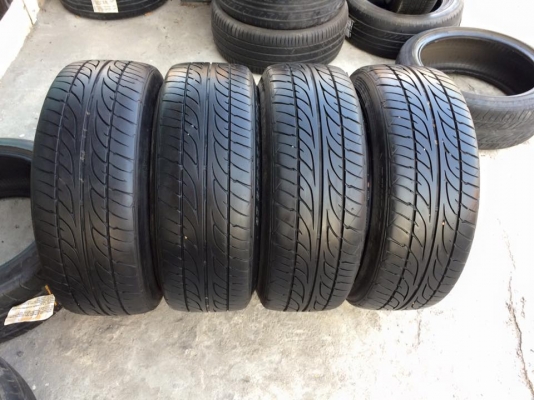 (มือ2)Projact-D.spec-E ขอบ17"ใส่4รู100  +พร้อมยาง205/45/17 DUNLOP ปี12 #&lrm;ขายยกชุด‬ 9,900.฿