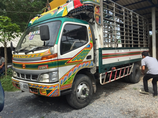Hino ดูโท่121แรง ยาว4.5 ม. ติดต่อ080-1405528