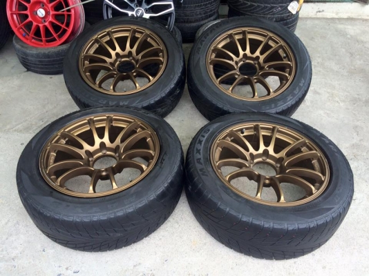 Advan.RZ ขอบ18"ใส่6รู +ยางMaxxis ปี13 #ขายยกชุด4ล้อพร้อมยาง 11,900.฿