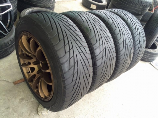 Advan.RZ ขอบ18"ใส่6รู +ยางMaxxis ปี13 #ขายยกชุด4ล้อพร้อมยาง 11,900.฿