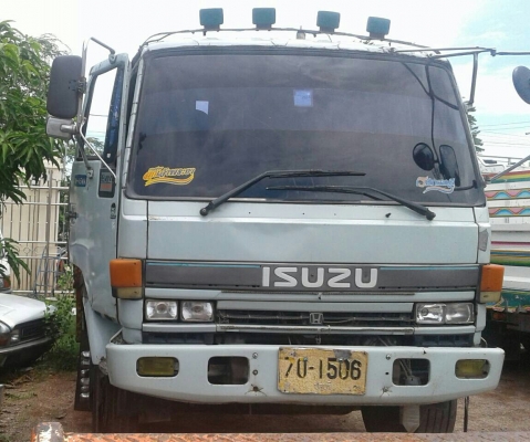 สิบล้อ อีซูชุ ร็อค175โบว์ เพาเดียว พื้นเรียบ ยาว6.30ม สภาพดีพร้อมใช้ ทะเบียนพร้อมโอน