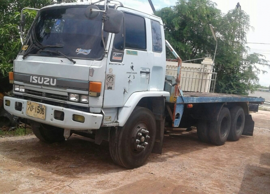 สิบล้อ อีซูชุ ร็อค175โบว์ เพาเดียว พื้นเรียบ ยาว6.30ม สภาพดีพร้อมใช้ ทะเบียนพร้อมโอน