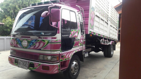 ลูกค้าจองแล้วครับ ขายด่วนๆ 585,000บ หกล้อ ฮีโน่ FD2HLA HO7D 195โบว์ ยางเรเดี้ยล ดั้มค็อกเกษตร ยาว5.30ม สภาพดีหัวเก๋งแค๊ฟบางเดิมสีสวยกริ๊ปพร้อมใช้ ทะเบียนพร้อมโอน