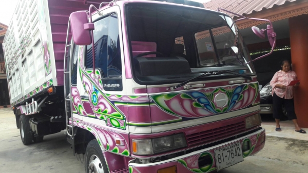 ลูกค้าจองแล้วครับ ขายด่วนๆ 585,000บ หกล้อ ฮีโน่ FD2HLA HO7D 195โบว์ ยางเรเดี้ยล ดั้มค็อกเกษตร ยาว5.30ม สภาพดีหัวเก๋งแค๊ฟบางเดิมสีสวยกริ๊ปพร้อมใช้ ทะเบียนพร้อมโอน