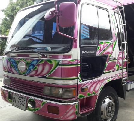 ลูกค้าจองแล้วครับ ขายด่วนๆ 585,000บ หกล้อ ฮีโน่ FD2HLA HO7D 195โบว์ ยางเรเดี้ยล ดั้มค็อกเกษตร ยาว5.30ม สภาพดีหัวเก๋งแค๊ฟบางเดิมสีสวยกริ๊ปพร้อมใช้ ทะเบียนพร้อมโอน