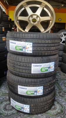 ขายล้อใหม่TE37 18 5รู หน้า9.5+10.5ยางใหม่255/55/18 4 ล้อ