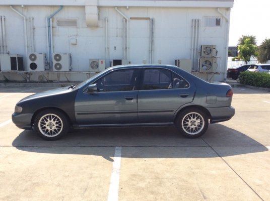 ขายรถ นิสสัน ซันนี่ B14 ปี95 เครื่องหัวฉีด 1.5 เกียร์ออโต้ ติดแก๊สLPG เพาเวอร์ ไฟฟ้าทั้งคัน ภายในสวยเดิมๆแอร์เย็น วิทยุCD ตัวถังเดิมไม่มีชนสีมีริ้วรอยบางชิ้น แม็ก15"ยางดี รถขับดีครับพร้อมใช้ ภาษีไม่ขาด ขายถูกครับ