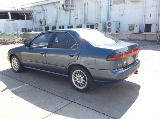 ขายรถ นิสสัน ซันนี่ B14 ปี95 เครื่องหัวฉีด 1.5 เกียร์ออโต้ ติดแก๊สLPG เพาเวอร์ ไฟฟ้าทั้งคัน ภายในสวยเดิมๆแอร์เย็น วิทยุCD ตัวถังเดิมไม่มีชนสีมีริ้วรอยบางชิ้น แม็ก15"ยางดี รถขับดีครับพร้อมใช้ ภาษีไม่ขาด ขายถูกครับ