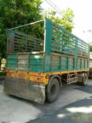 ลูกพ่วงไม่ดั้ม PN 155,000 บาท กว้าง 2.5 ยาว 6.0 เมตร   ปี 36 เอกสารเล่มทะเบียน  รถอยู่ จ.อุบลราชธานี  090-772-3710 090-772-3708