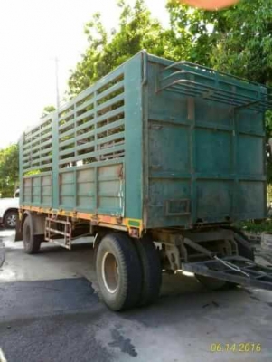 ลูกพ่วงไม่ดั้ม PN 155,000 บาท กว้าง 2.5 ยาว 6.0 เมตร   ปี 36 เอกสารเล่มทะเบียน  รถอยู่ จ.อุบลราชธานี  090-772-3710 090-772-3708