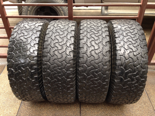 ยาง All BF Goodrich 265 75 16 กลางปี12 ราคาไม่แพง