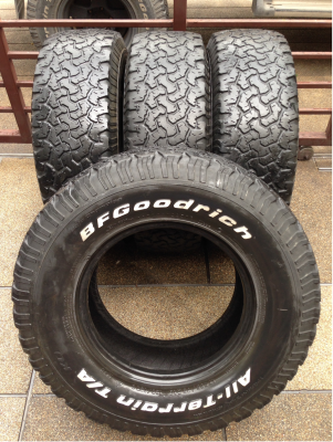 ยาง All BF Goodrich 265 75 16 กลางปี12 ราคาไม่แพง