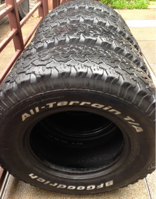 ยาง All BF Goodrich 265 75 16 กลางปี12 ราคาไม่แพง