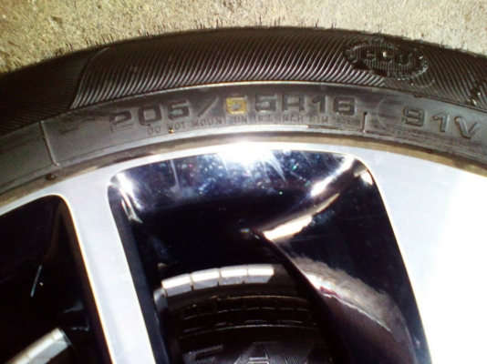 ล้อแม็ก HONDA พร้อมยาง ล้อเก่าเทิร์นได้