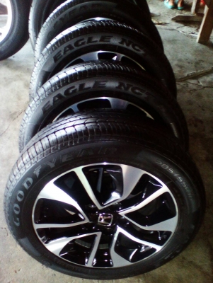 ล้อแม็ก HONDA พร้อมยาง ล้อเก่าเทิร์นได้