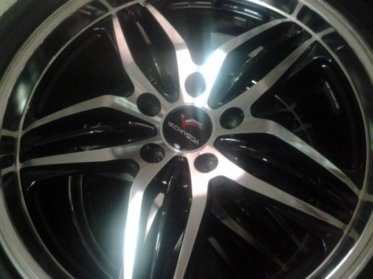 ยาชิ ขอบ18 5รู114 พร้อมยางใหม่