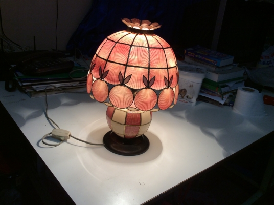 ขายโคมไฟทำด้วยหอยเชลล์แท้งานแฮนด์เมค ใช้งานได้ราคา 3,500 บาทขายโคมไฟทำด้วยหอยเชลล์แท้งานแฮนด์เมค ใช้งานได้ราคา 3,500 บาท