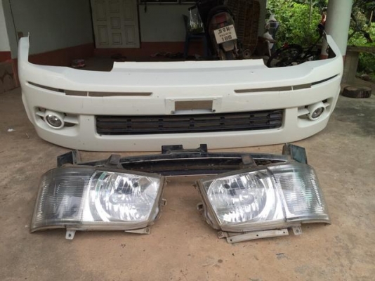 ชุดหน้ารถตู้ พร้อมฝากระโปร่งหน้า (ใหม่)