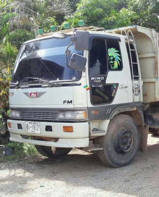 สิบล้อ ฮีโน่ FM3M 240ปี46 ดั้มมีเนียม สภาพดีสวยพร้อมใช้ ทะเบียนพร้อมโอน