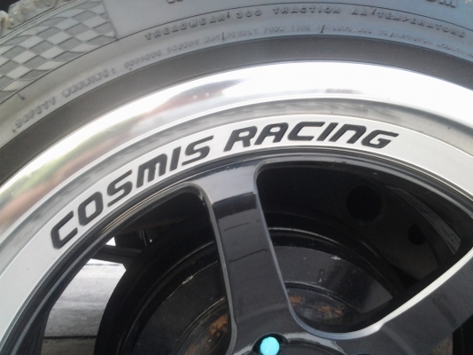 Cosmis ขอบ18   6รู139 พร้อมยางใหม่ๆ