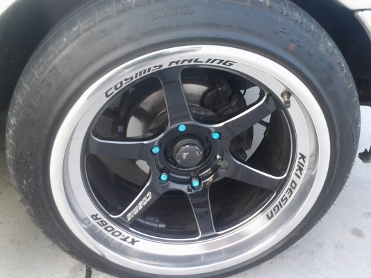 Cosmis ขอบ18   6รู139 พร้อมยางใหม่ๆ