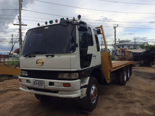 ขายรถบรรทุก 10 ล้อเทรลเลอร์ HINO FM3M 240 แรงม้า ตัวถังต่อใหม่ ราคา 920000